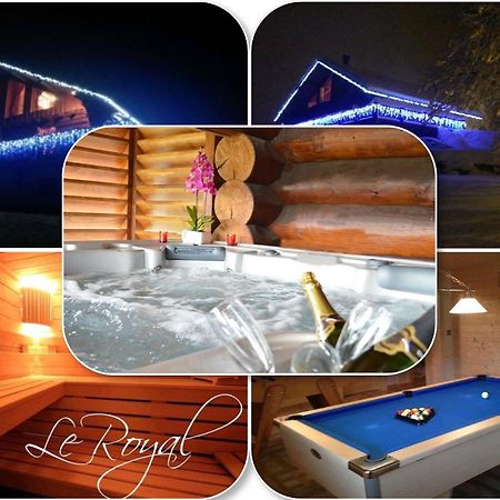 Chalet Spa Le Royal Nathalie Mn La Rouge La Bresse Dış mekan fotoğraf