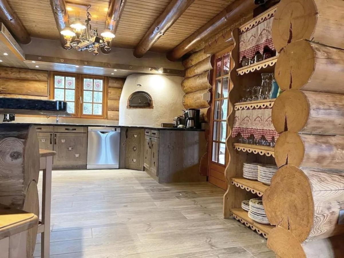 Chalet Spa Le Royal Nathalie Mn La Rouge La Bresse Dış mekan fotoğraf