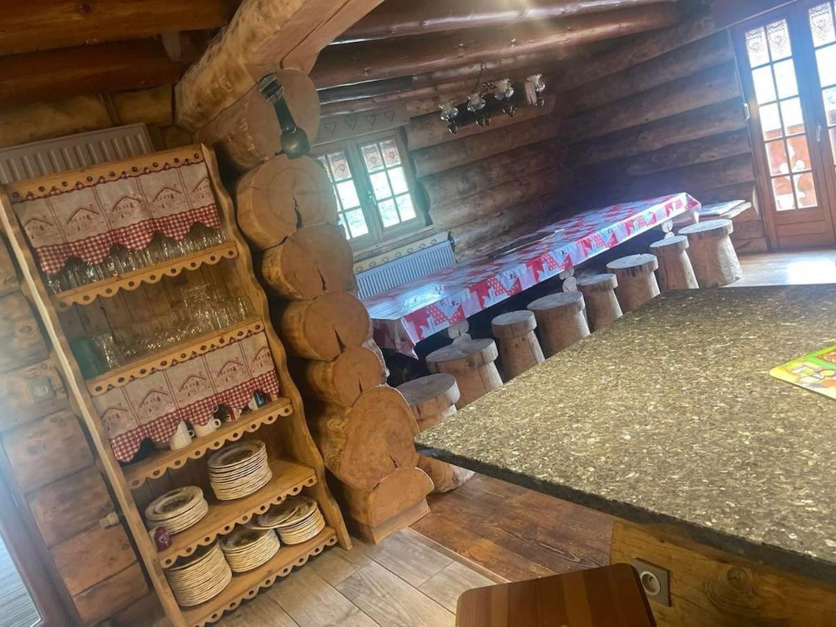 Chalet Spa Le Royal Nathalie Mn La Rouge La Bresse Dış mekan fotoğraf
