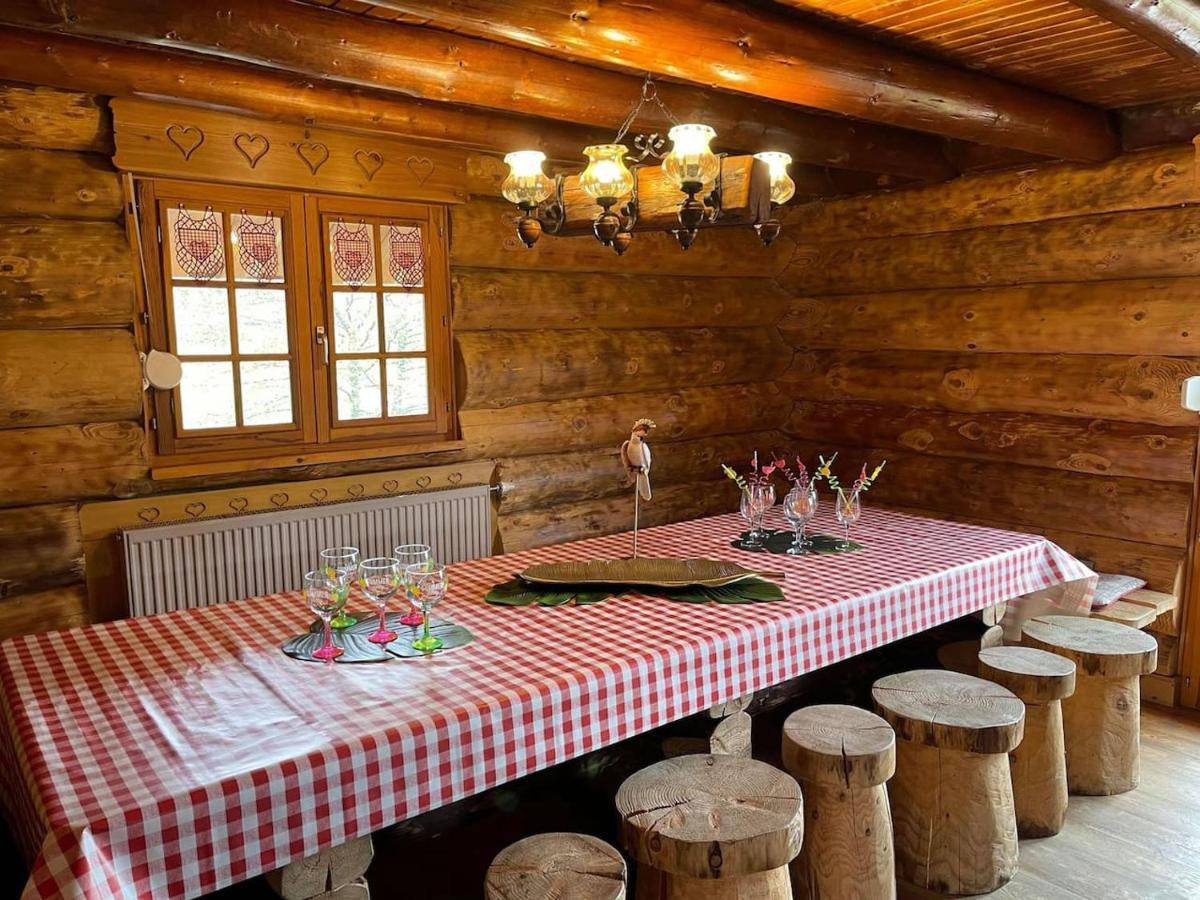 Chalet Spa Le Royal Nathalie Mn La Rouge La Bresse Dış mekan fotoğraf