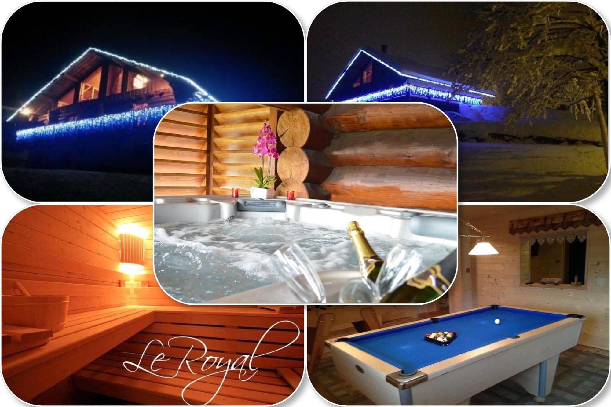 Chalet Spa Le Royal Nathalie Mn La Rouge La Bresse Dış mekan fotoğraf