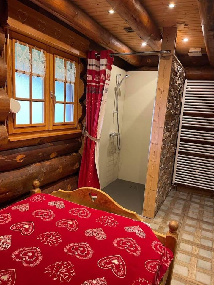 Chalet Spa Le Royal Nathalie Mn La Rouge La Bresse Dış mekan fotoğraf