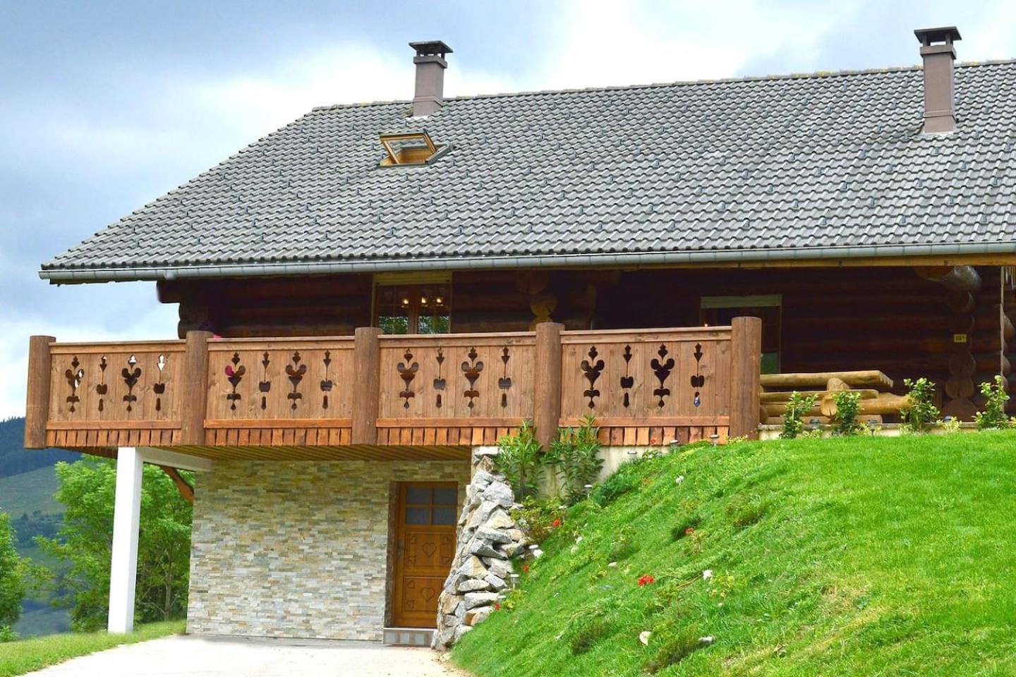 Chalet Spa Le Royal Nathalie Mn La Rouge La Bresse Dış mekan fotoğraf