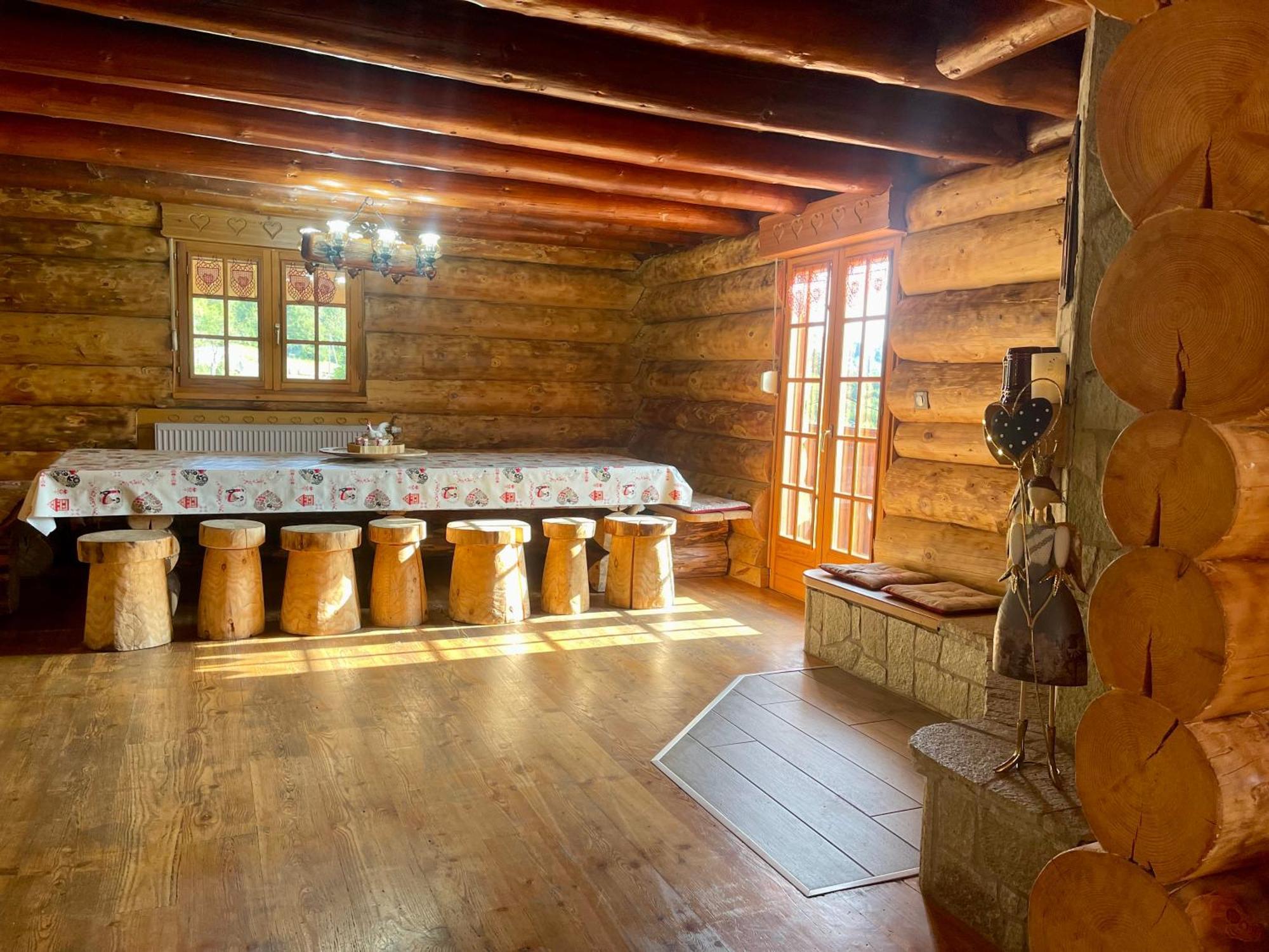 Chalet Spa Le Royal Nathalie Mn La Rouge La Bresse Dış mekan fotoğraf
