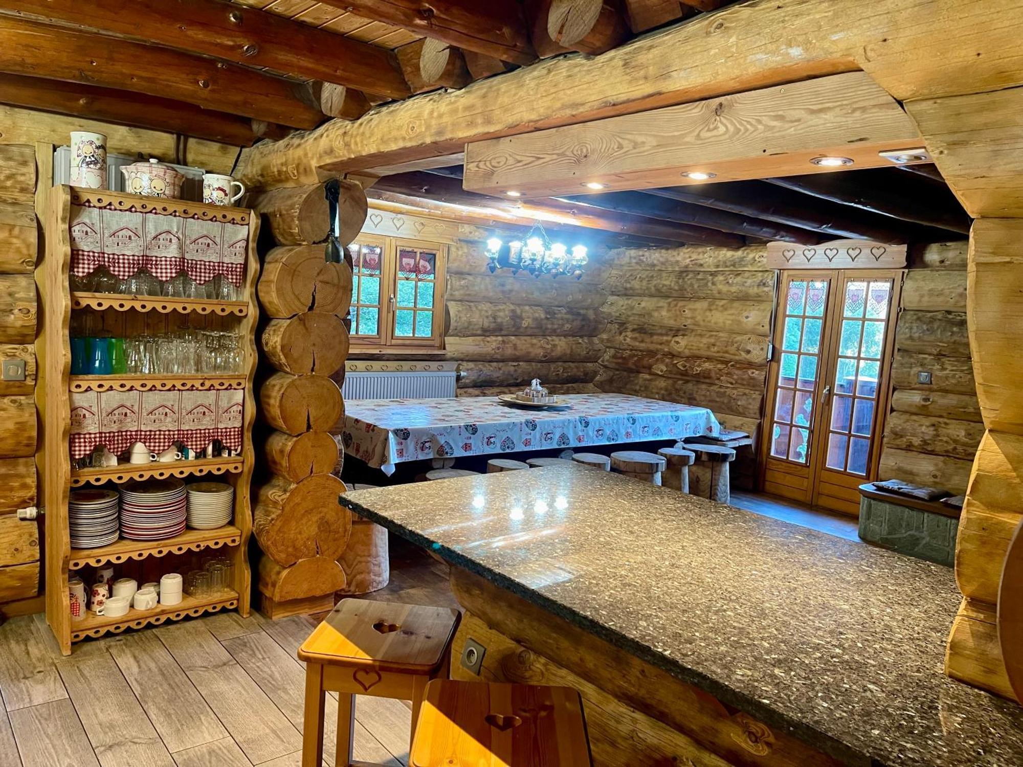 Chalet Spa Le Royal Nathalie Mn La Rouge La Bresse Dış mekan fotoğraf
